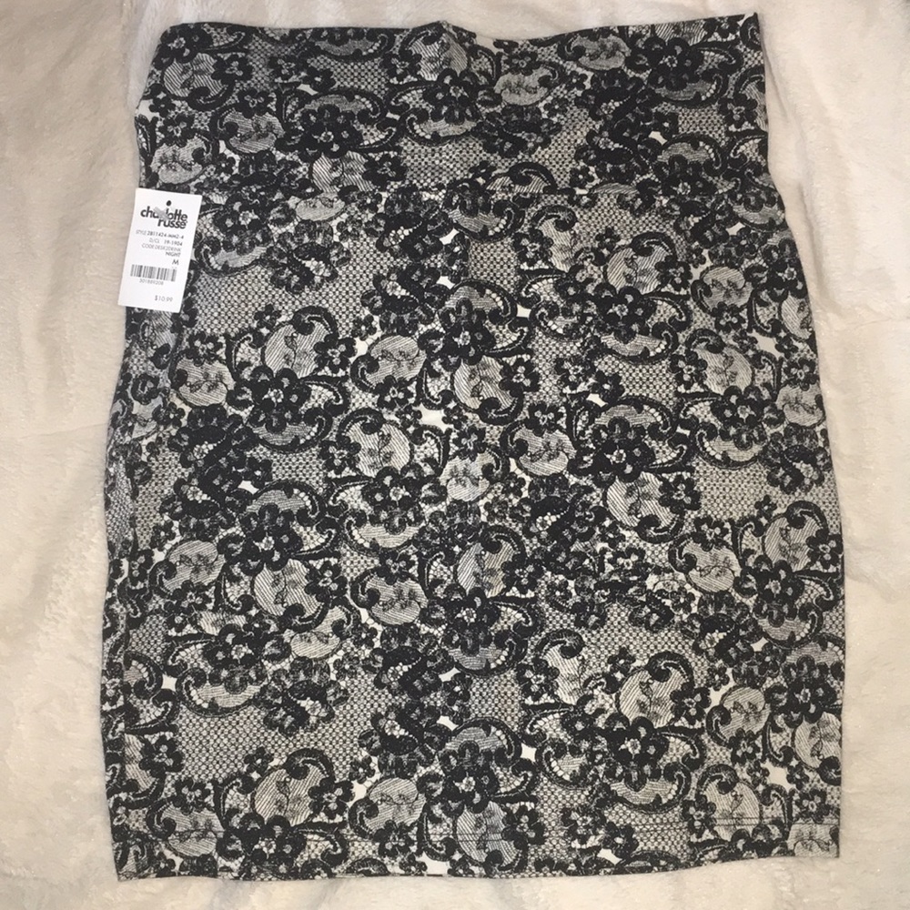 Charlotte Russe Night Mini/Pencil Skirt